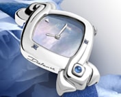 For a mother. This delicate creation charms the wearer by its purity and simplicity. The DELANCE “Kate” honors Catherine, the Duchesse of Cambridge. You can create a personal Delance watch with a precious stone at the hour of your birth for your mother.