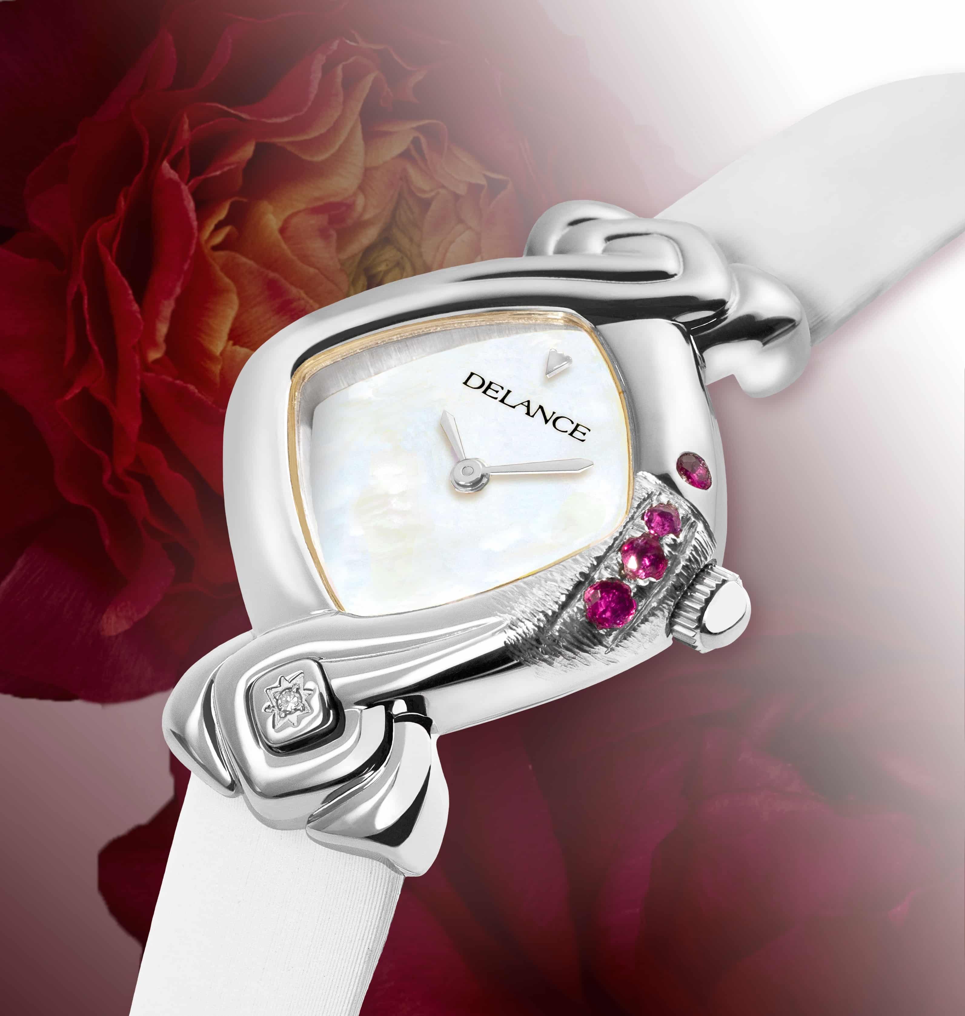 Oceane, montre femme. Declaration of love, a personalized Delance watch Ocean collection