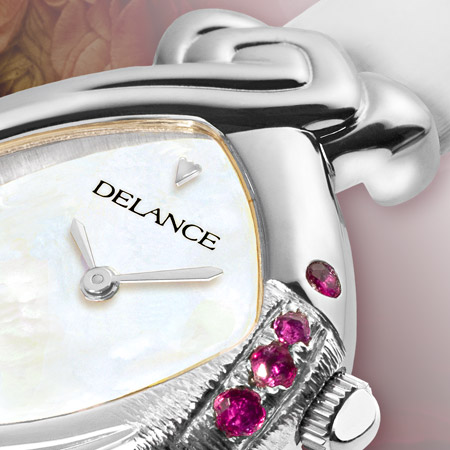 Océane : Déclaration d’amour, une montre Delance personnalisée