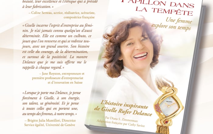 Papillon dans la tempêteFemme entrepreneure - Une femme explore son temps